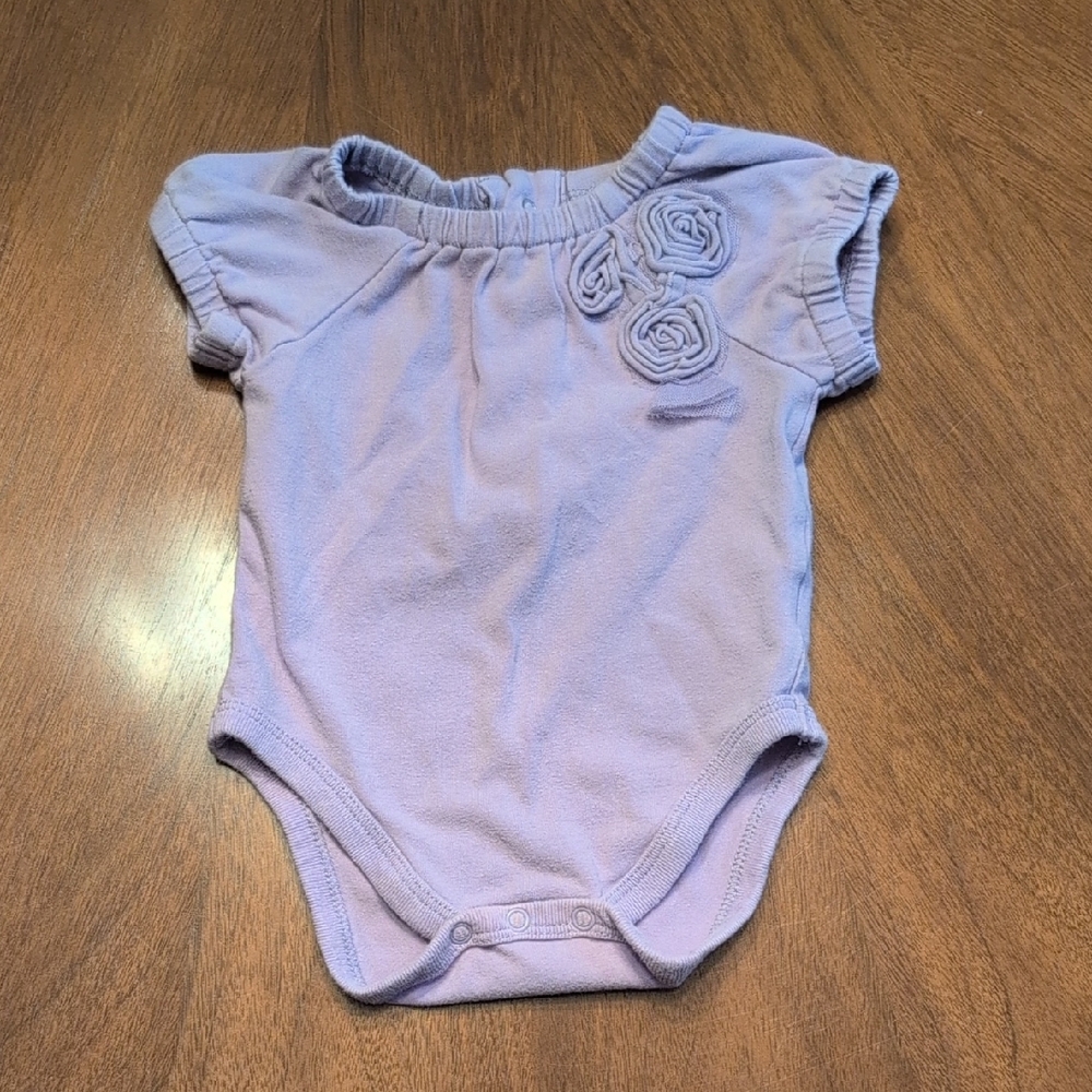 The Children's Place Lavender Baby Onesie